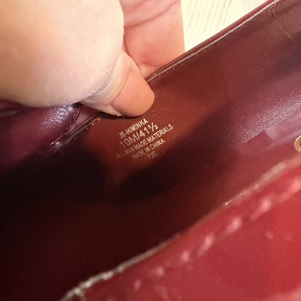 NEW Jessica Simpson Malbec Red Women's 10 Himinka Platform Heels - Picture 8 of 10
